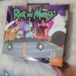 Rick and Morty 12 Days of Socks